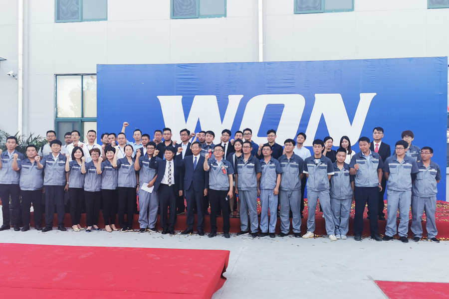 WON直線導軌工廠山東威海工廠開業(yè)及2019中韓（威海）機器人產(chǎn)業(yè)合作大會威海南海新區(qū)舉行